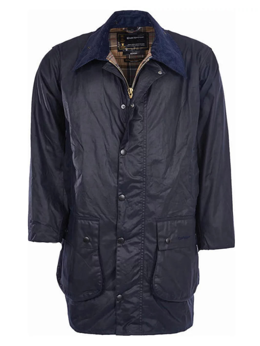【Barbour × Beauty & Youth】別注 BORDER 42 Men's Barbour Border Waxed Jacket | Men's Barbour Jackets | Royal Male