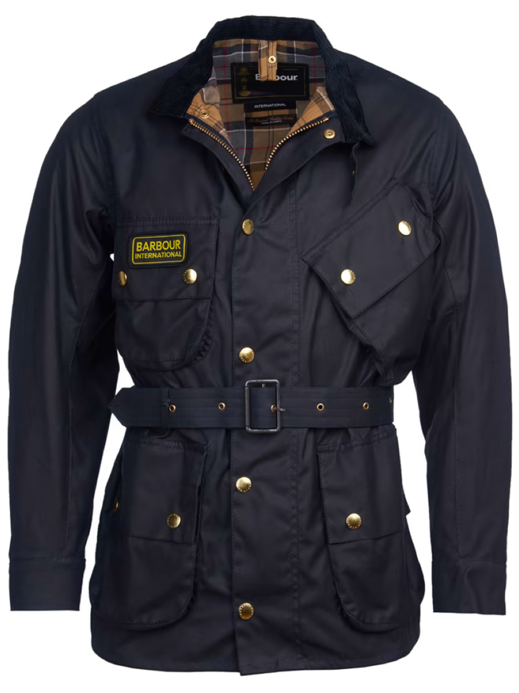 Men's Barbour International Waxed Jacket | Royal Male