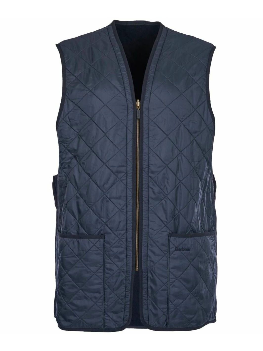 Mens Barbour Polarquilt Waistcoat / Zip-In Liner